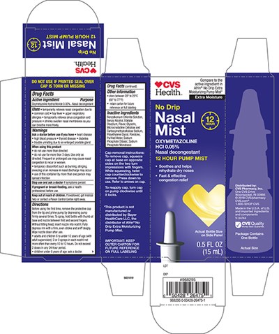 Principal Display Panel- Carton Label (Nodripnasalmist.5oz Carton)